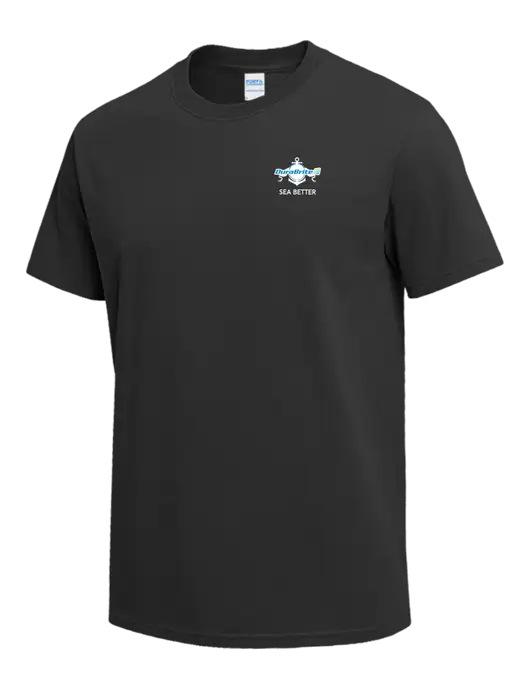 Charcoal Heavyweight 6.1 oz T-Shirt w/Anchor Sea Better Logo