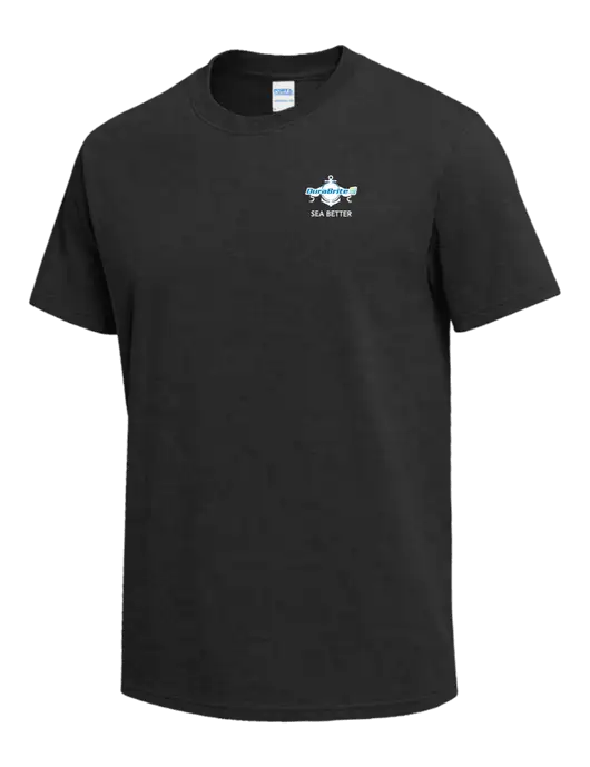 Dark Grey Heather Heavyweight 6.1 oz T-Shirt w/Anchor Sea Better Logo