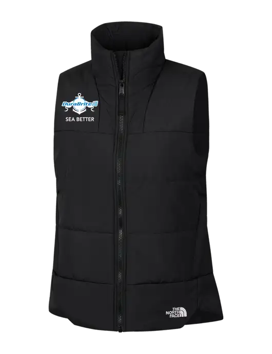 The North Face Womens Black Everyday Insulated Vest w/Anchor Sea Better Logo