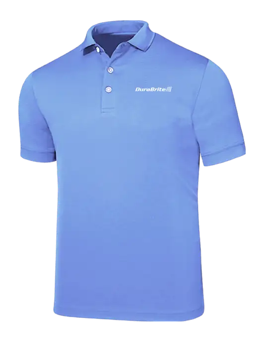 Callaway Ottoman Light Blue Polo w/DuraBrite Logo