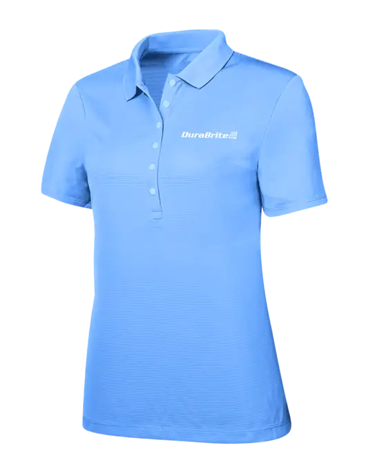 Callaway Womens Ottoman Light Blue Polo w/DuraBrite Logo