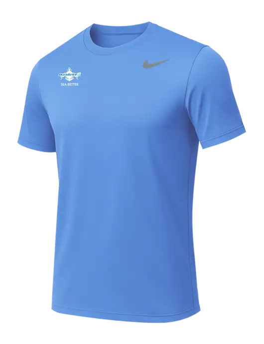 Nike Team rLegend Light Blue T-Shirt w/Anchor Sea Better Logo