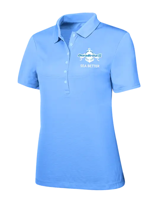 Callaway Womens Ottoman Light Blue Polo w/Anchor Sea Better Logo